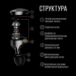 Наушники KZ Saga Bass Improved Version с микрофоном