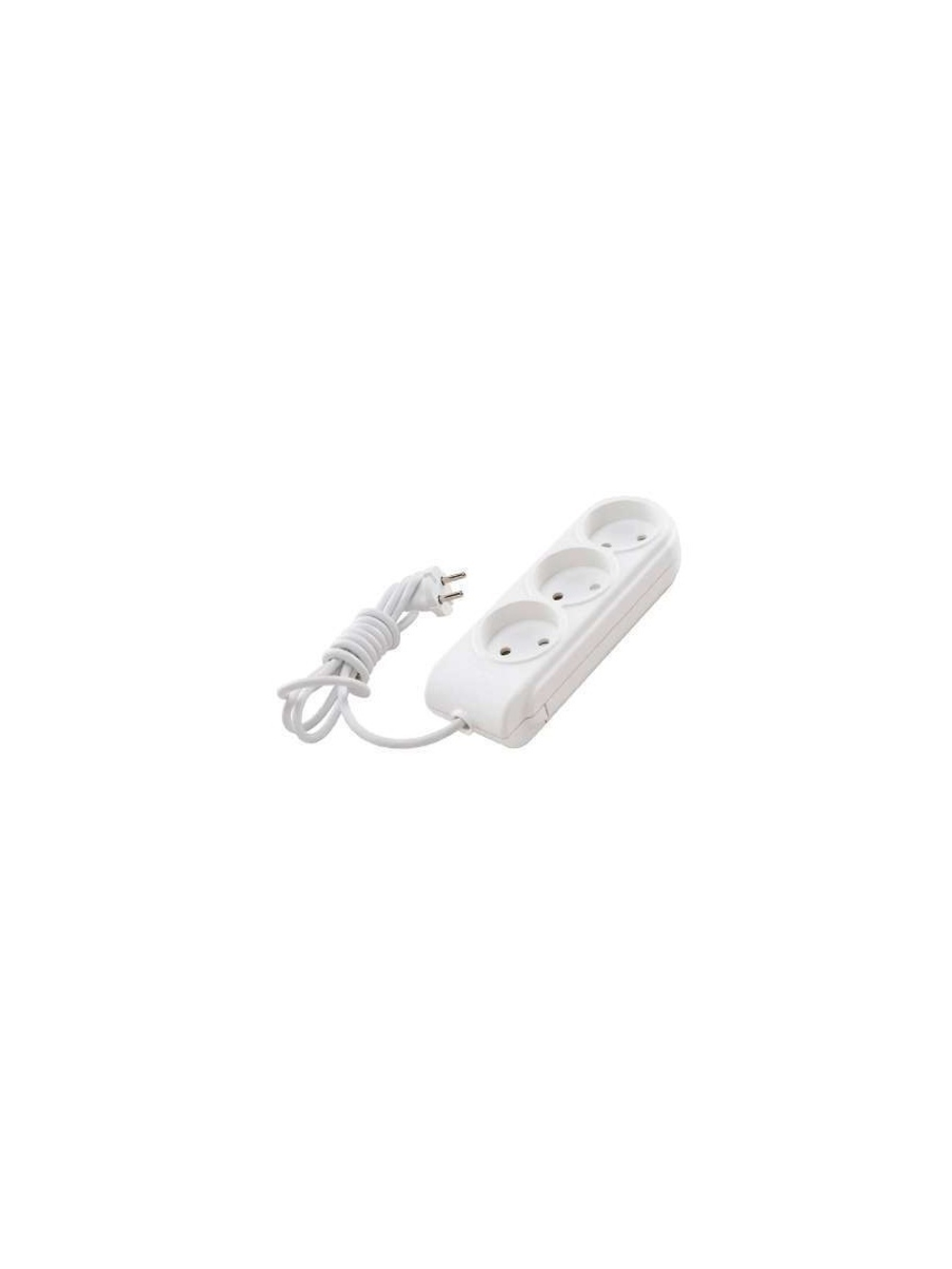 Удлинитель 3х7м без заземл. 10А IP20 защ. шторки Makel N3010071