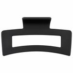 Краб для волос 8,5 см, soft-touch, чёрный, MONTE VITA, 457002