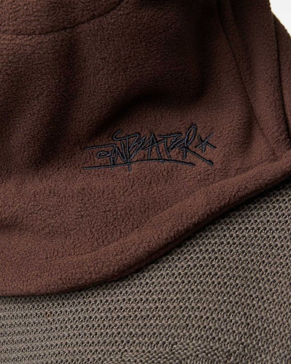 Балаклава Ant Mask коричневая - фото 4