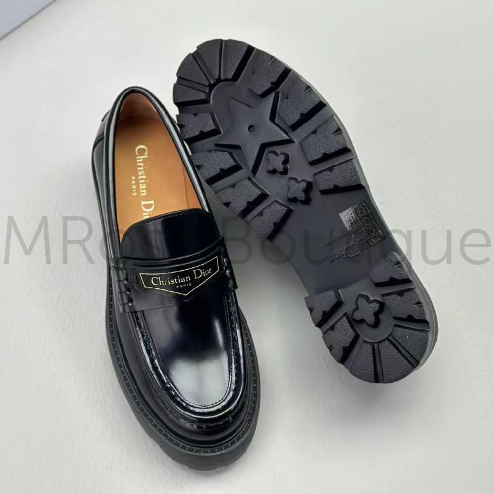Кожаные туфли Chanel Mary Janes