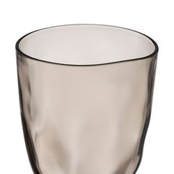 Набор бокалов из акрила Hollow для вина, 430 мл, серо-коричневый, 4 шт.