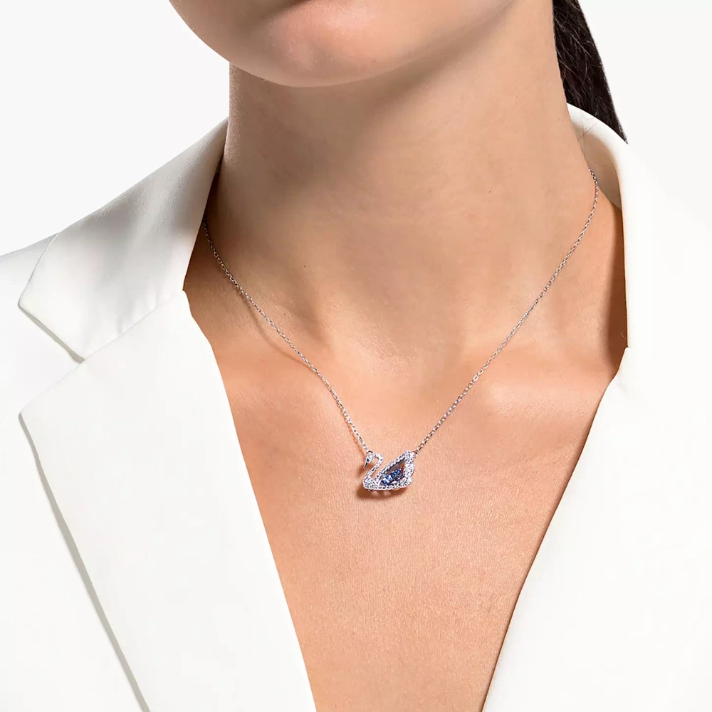 SWAN:NECKLACE ANNI CZFU/RHS