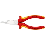 Длинногубцы хромированные 160 мм Knipex 25 06 160