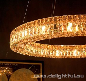 Люстра CRYSTAL HALO Restoration Hardware