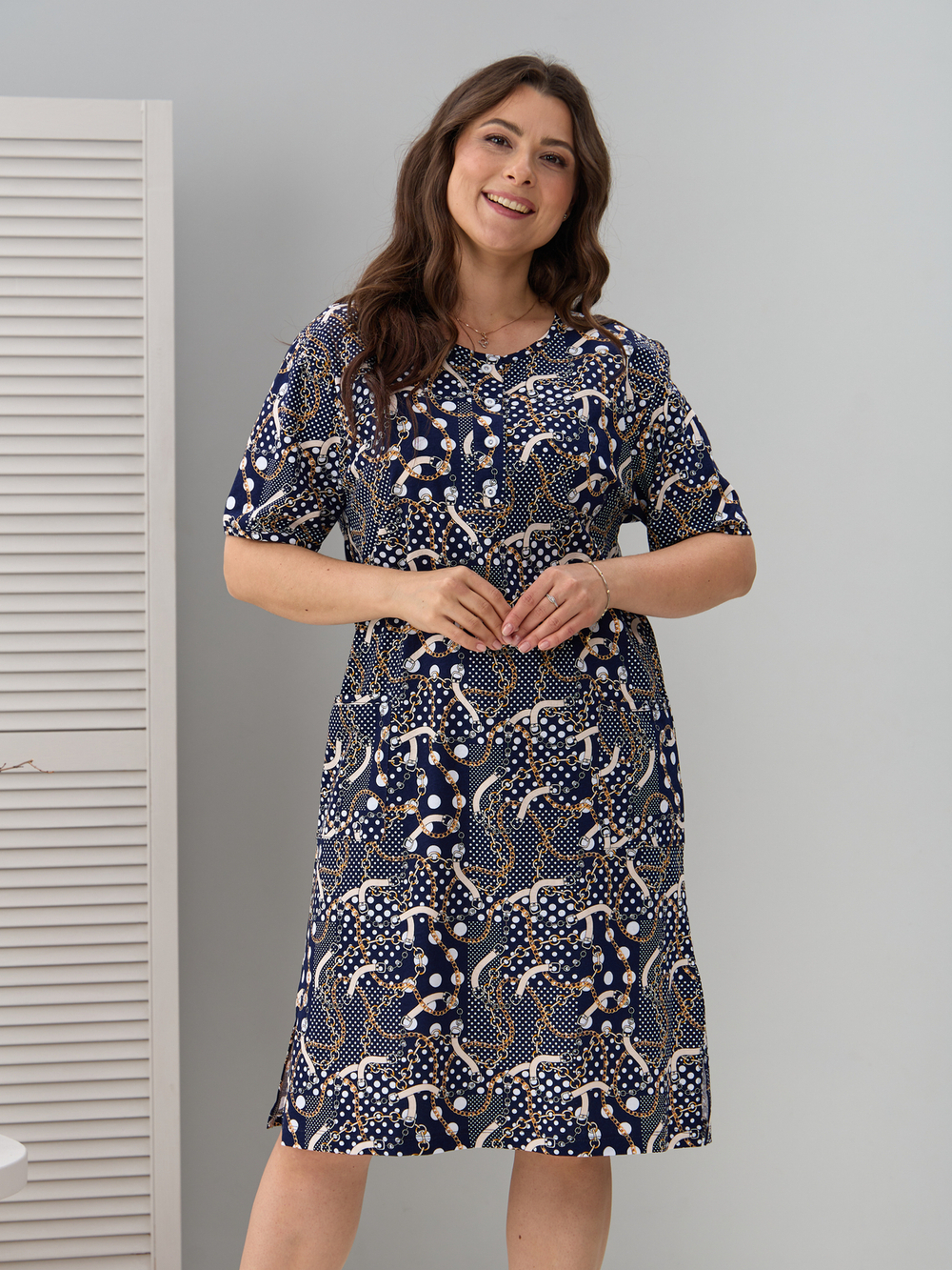 Туника Т-012/цепи-горошки