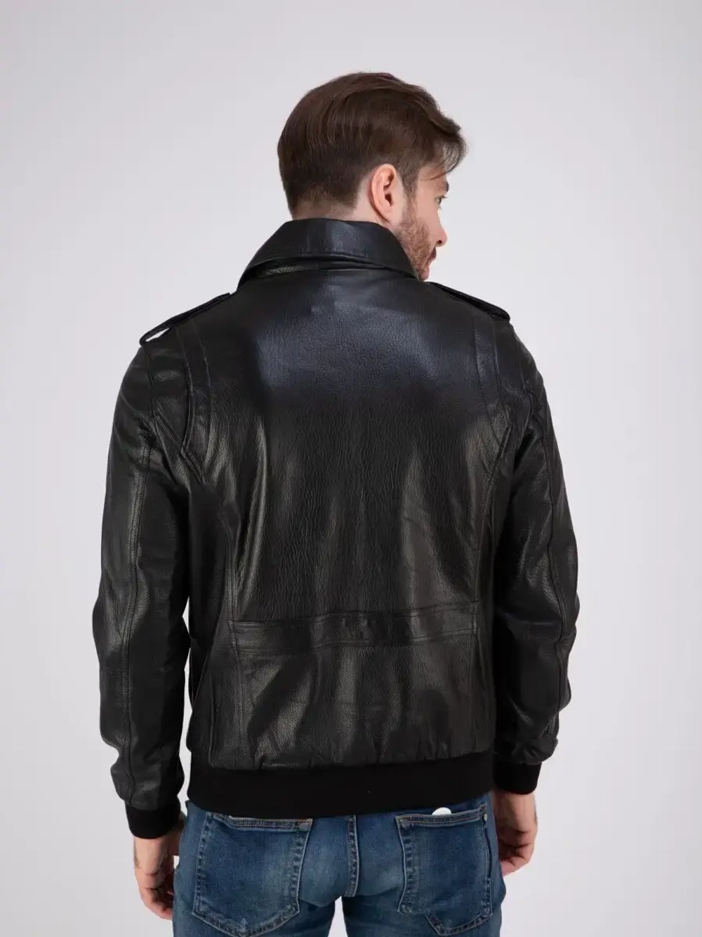 Куртка кожаная из натуральной кожи Турция