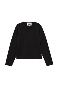 ZARA X BENITO ANTONIO ФУТБОЛКА С ДЛИННЫМИ РУКАВАМИ, ЧЕРНЫЙ