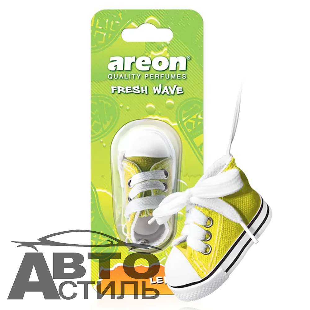Ароматизатор-игрушка AREON fresh wave КЕДЫ - Лимон\Lemon
