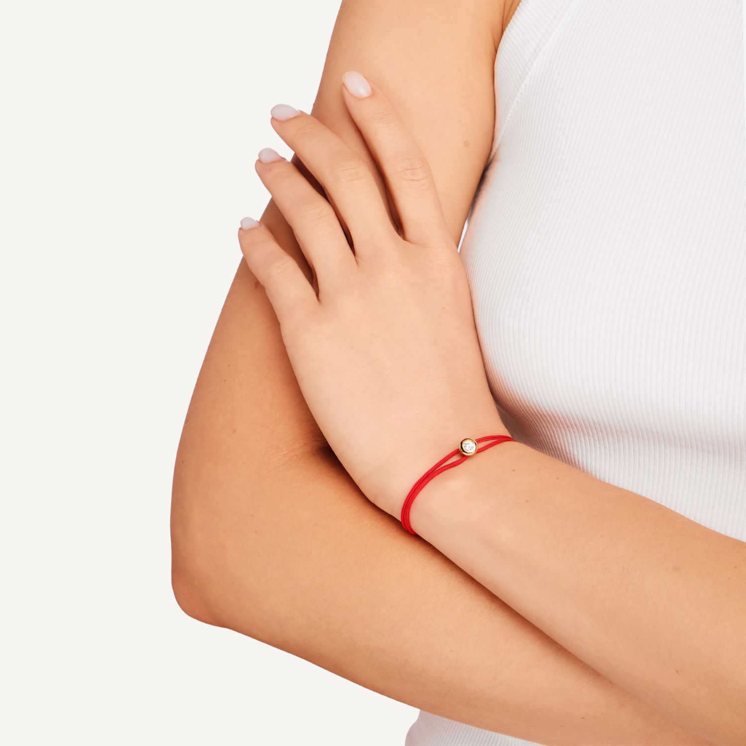 Браслет Drop On a Lace - Red