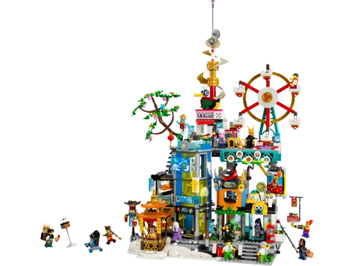 Конструктор LEGO Monkie Kid 80054 Пятилетие Мегаполиса