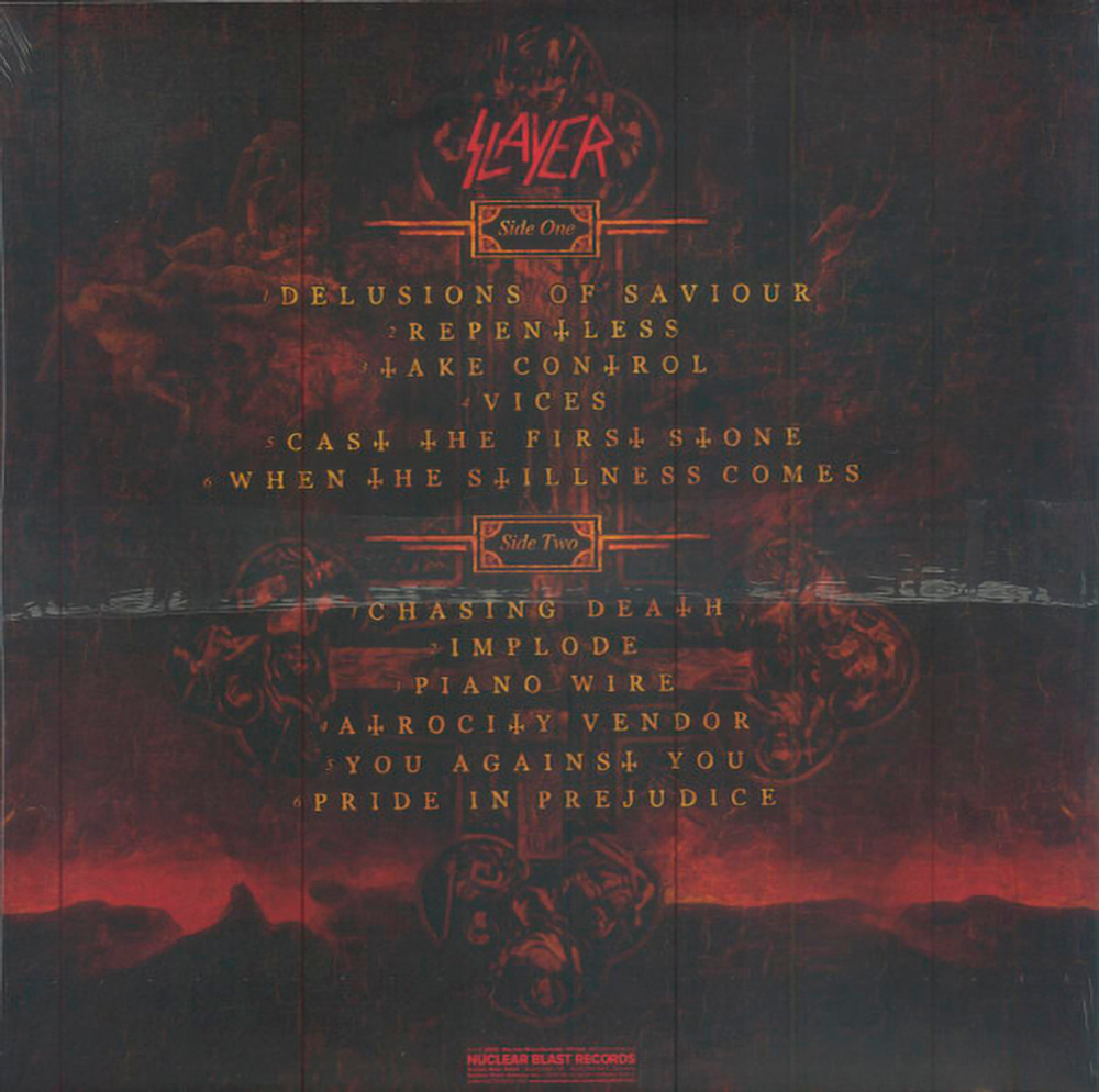 Slayer / Repentless (Coloured Vinyl)(LP)