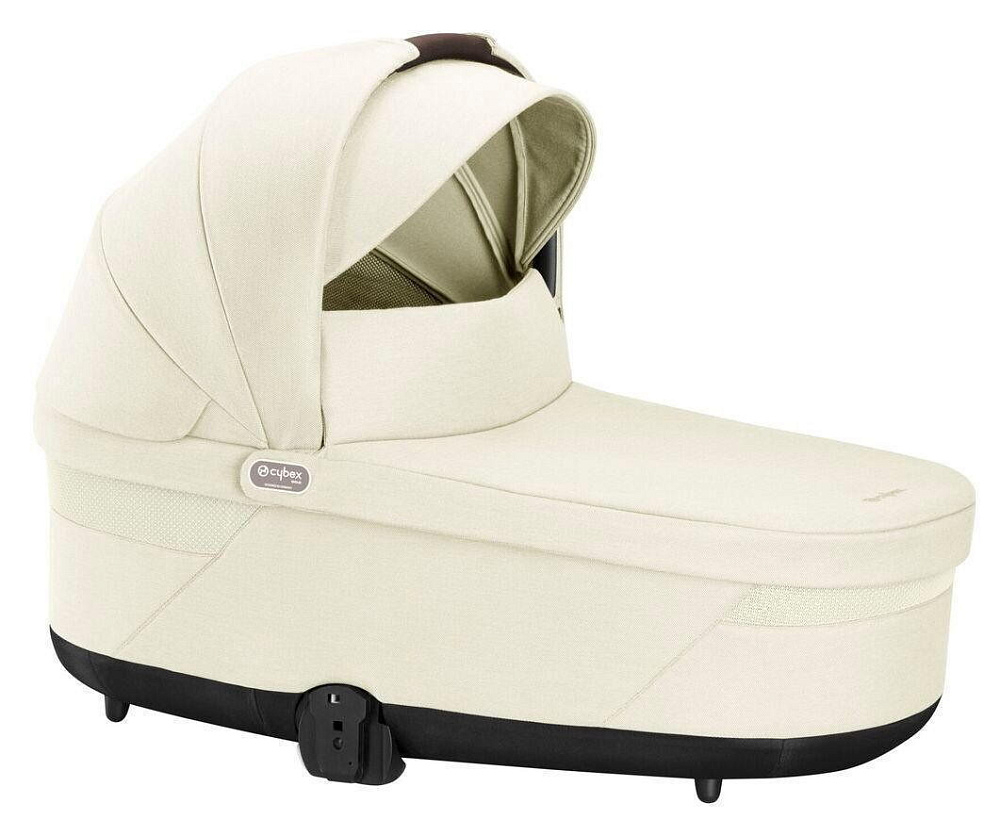 Коляска Cybex Balios S Lux TPE complete Cloud G Lava Grey 3 в 1 Seashell Beige с дождевиками