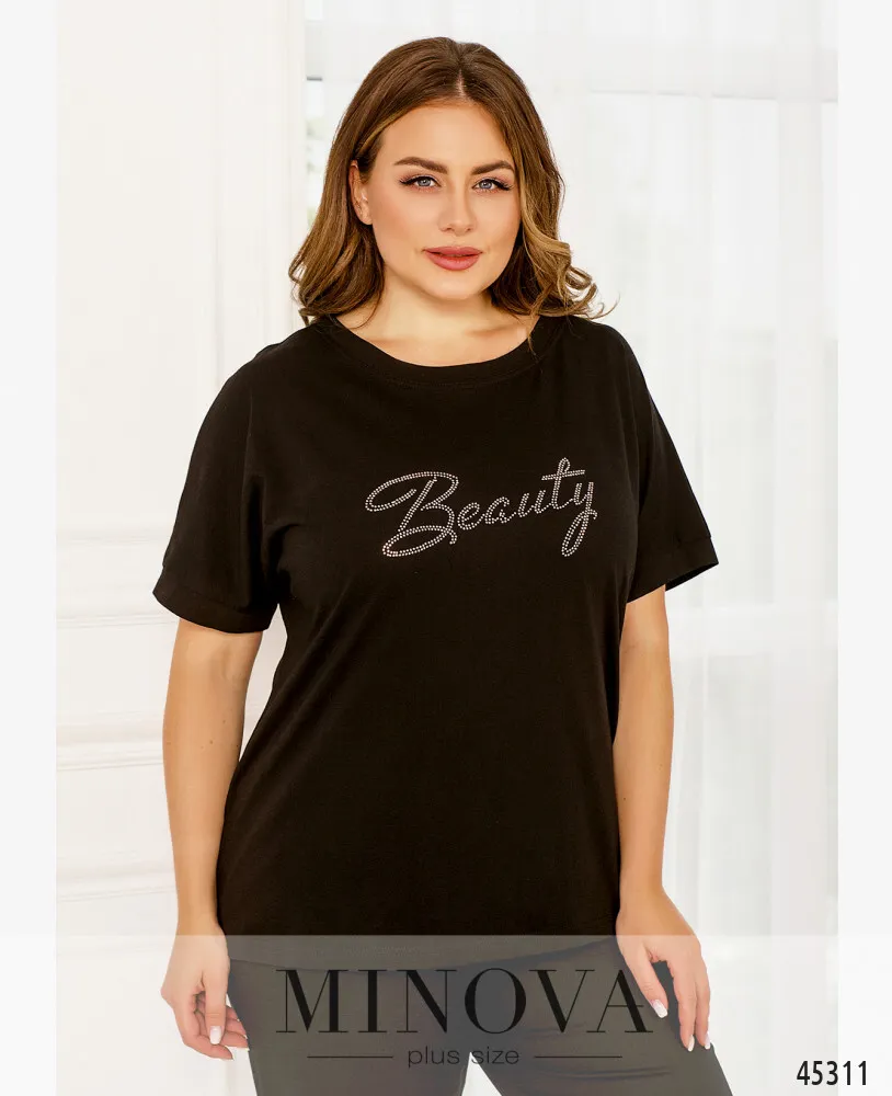 Футболка 2274-черный Minova