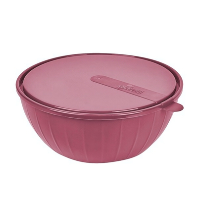 Салатник Sugar&Spice Vanilla с крышкой 5л брусника