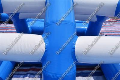 Коммерческий аквапарк на воде «Улыбка моря» 37×32×4 м