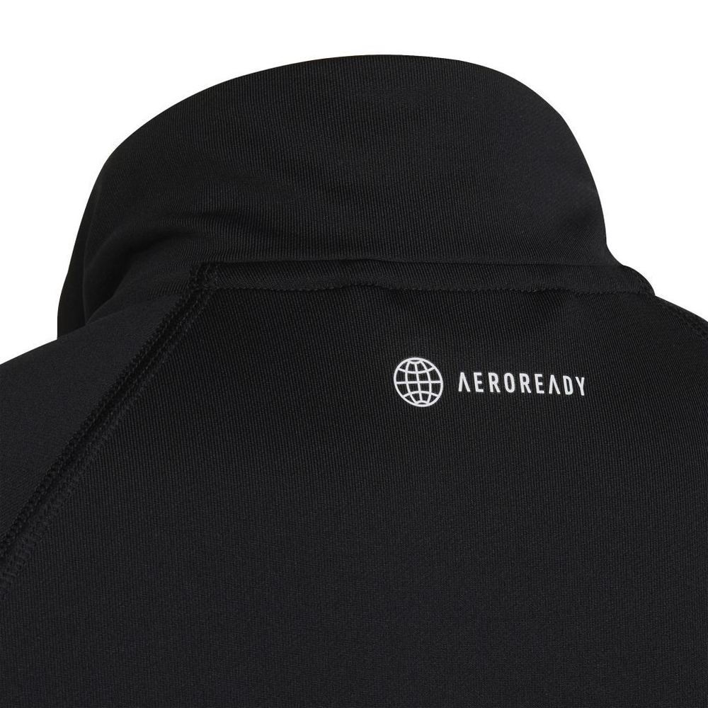 Кофта для девочки теннисная  Adidas Sportwear Future Icons 3 Stripes Hooded - черный