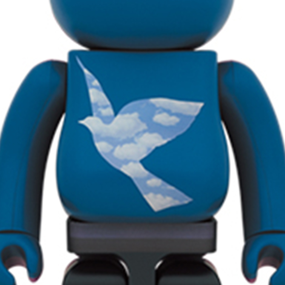 Дизайнерские игрушки BE@RBRICK Rene Magritte · 1965, Magritte-1000%