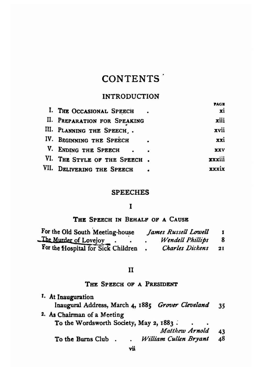 The speech for special occasions | Knapp Ella Adelaide