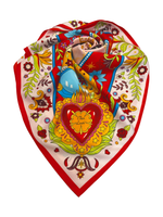 Платок «Матрёшки. Латинская Америка»