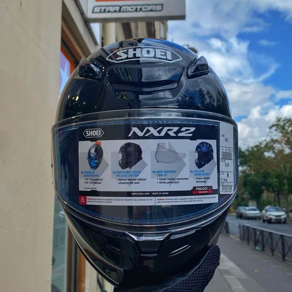 SHOEI NXR2 BLACK