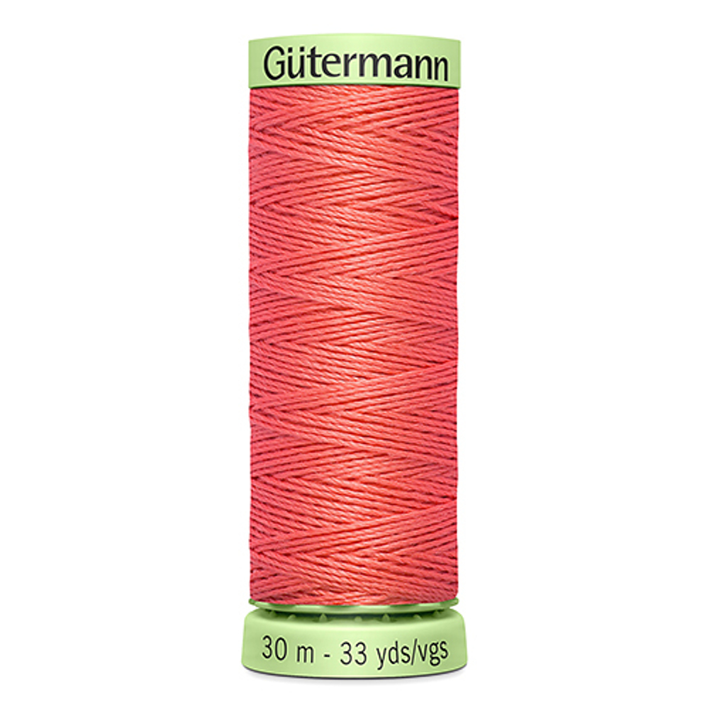 Нить Top Stitch 30/30 м для декоративной отстрочки, Gutermann, 896 грейпфрутовый