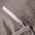 Комплект постельного белья на резинке Сатин-Жаккард Тессоро «Фиолетовая гармония»