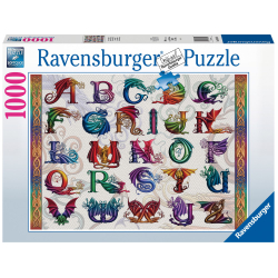 Пазл Ravensburger 168149 Алфавит драконов 1000 элементов 168149 — фото 1