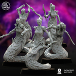 Grand Alliance Chaos Hedonites of Slaanesh Daemonettes of Slaanesh 1 шт. миниатюра для dnd, днд, pathfinder, фентези, Настольная игра, НРИ, Варгейм, РПГ