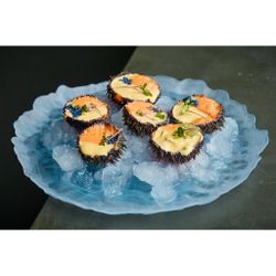 Тарелка d 21 см h2 см   матовое стекло P.L. Proff Cuisine [6]