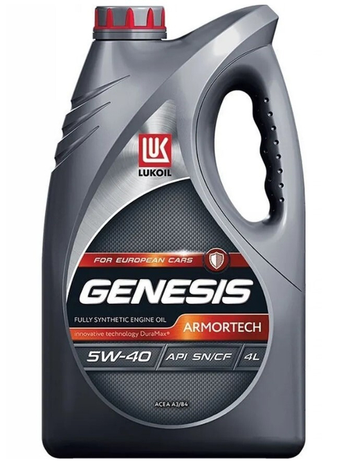 Масло моторное Лукойл Genesis Armortech 5W-40 SP/CF синтетическое 4л
