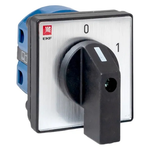 Переключатель кулачковый ПК-1-12 25А 2P "0-1" IP20 EKF pk-1-12-25