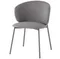 Стул Blaze, серый велюр, серые ножки