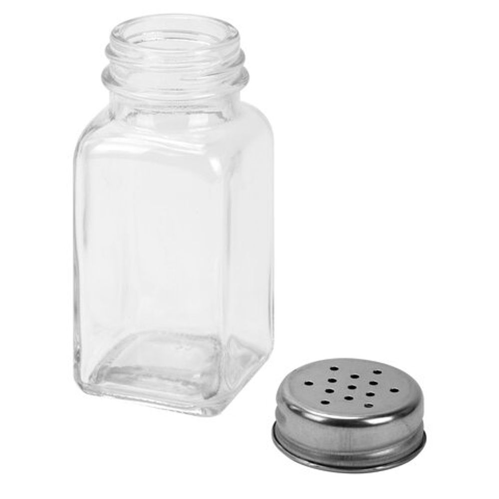 Набор для специй 2х80 мл, CLASSIC, солонка + перечница на подставке, стекло/сталь, WEGLA (ВЕГЛА), 700227