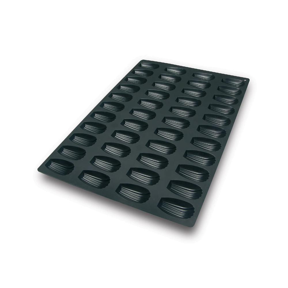 Форма силиконовая перфорированная SQ005 MADELEINE professional, 44 ячейки, Silikomart, Италия