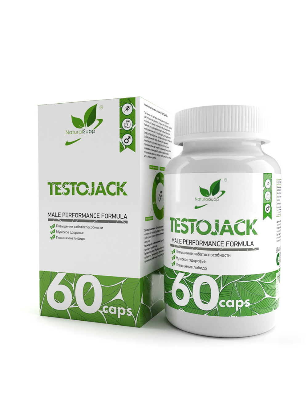 Testojack 60 капс. (NaturalSupp)