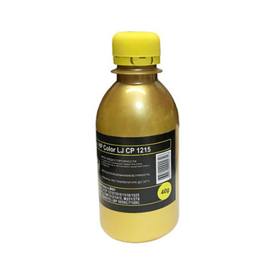 Тонер для HP Color LJ CP 1215/1515/1518/1525/СМ1312/CM1415 (40гр, желтый, Chemical MKI) Gold ATM