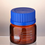 Банка лабораторная, 250 мл, темное боросиликатное стекло с широким горлом