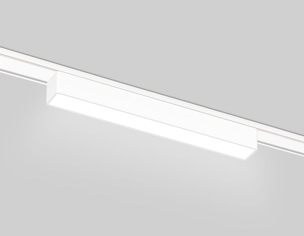 Светильник светодиодный трековый для шинопровода Magnetic Ultra Slim GV1447 WH белый IP20 10W 4200K 48V 230*26*24