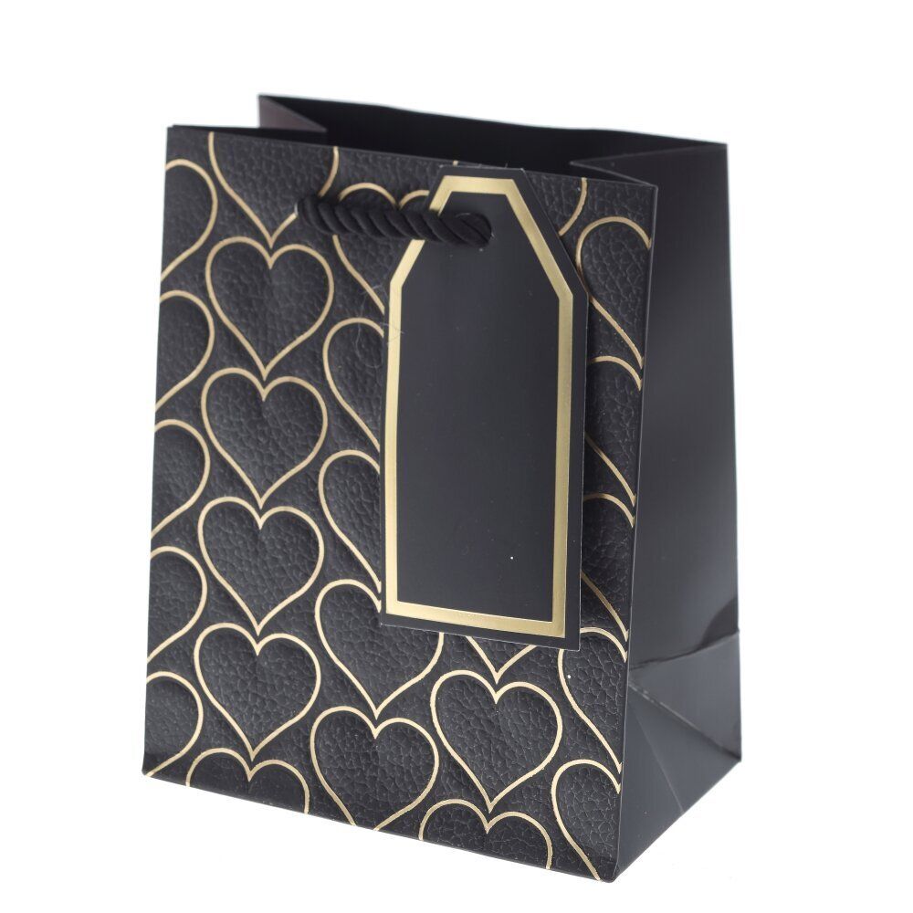 GAEM Пакет подарочный XS (бумага 210г/м2, блок 12шт), L12 W7 H15 см, 4в.