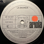 La Bionda- La Bionda (Германия 1978г.)
