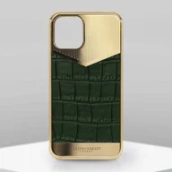 Чехол для iPhone 12 - Тисненная Кожа (Divided Leather Edition)