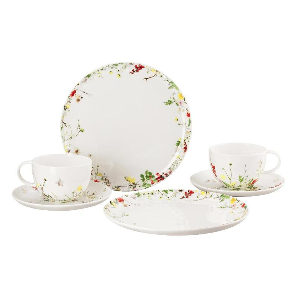 Rosenthal Brillance Fleurs Sauvages Кофейный набор на 2 персоны,6 предм.