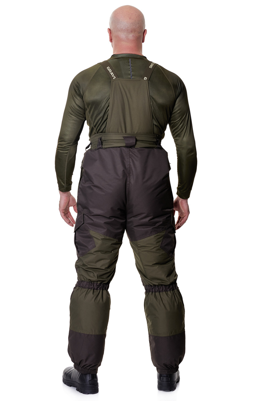 Зимний мужской костюм Grayling "Скат -45" (Таслан, Хаки)