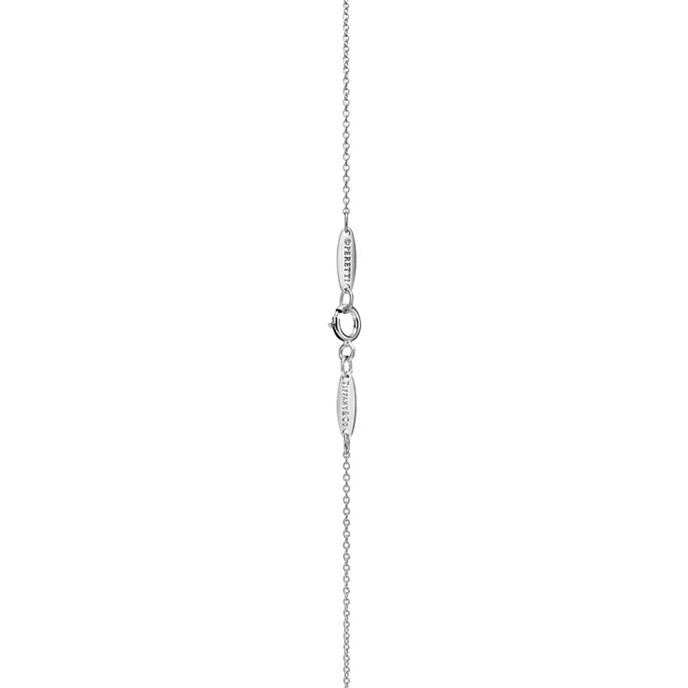 Подвеска из серебра 925, Tiffany.💠 Open heart - 7mm. В наличии