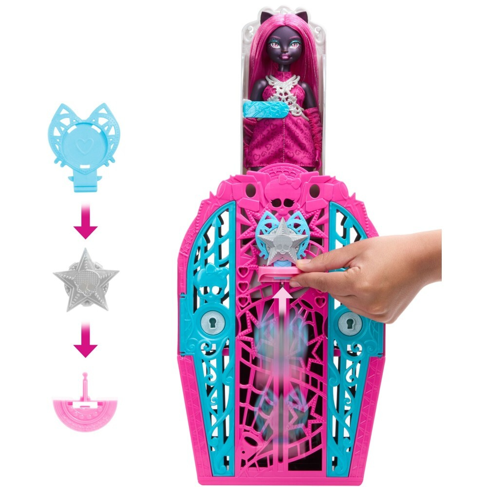 Monster High - Кукла Мотылек с привидениями Кэтти Нуар + аксессуары JBG82