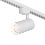 DK6453-WH Трековый светильник SOLID KOPER, 145мм, d70, 220V, LED 3000K, 24W, IP20, белый, алюминий