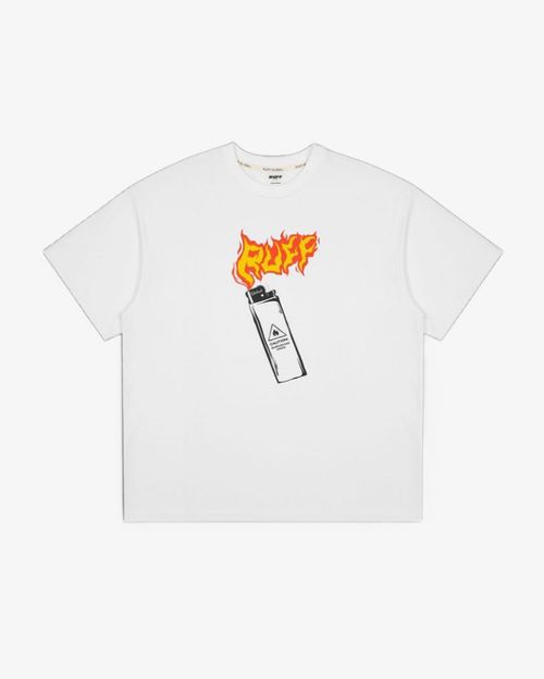 Футболка Ruff Global Gas Lighter молочная