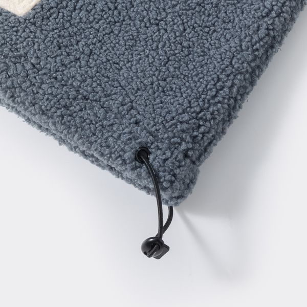 Худи Little Lamb серо-синий/белый - фото 6