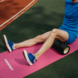 ITEX SPORT массажный ролик МФР черный (для спины, рук, ног), оптом